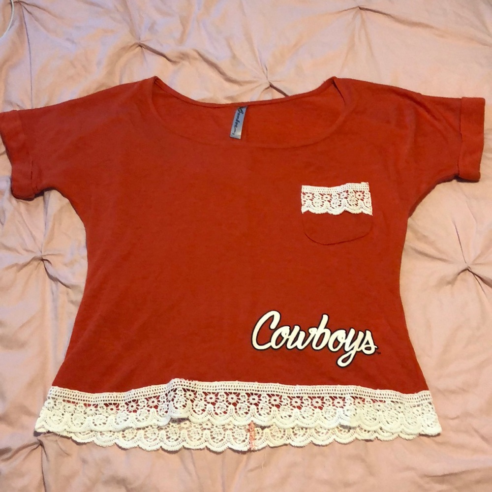 Oklahoma State blouse
